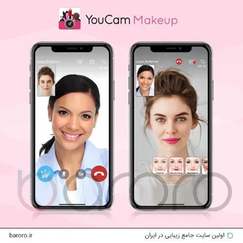 برنامه YouCam Makeup