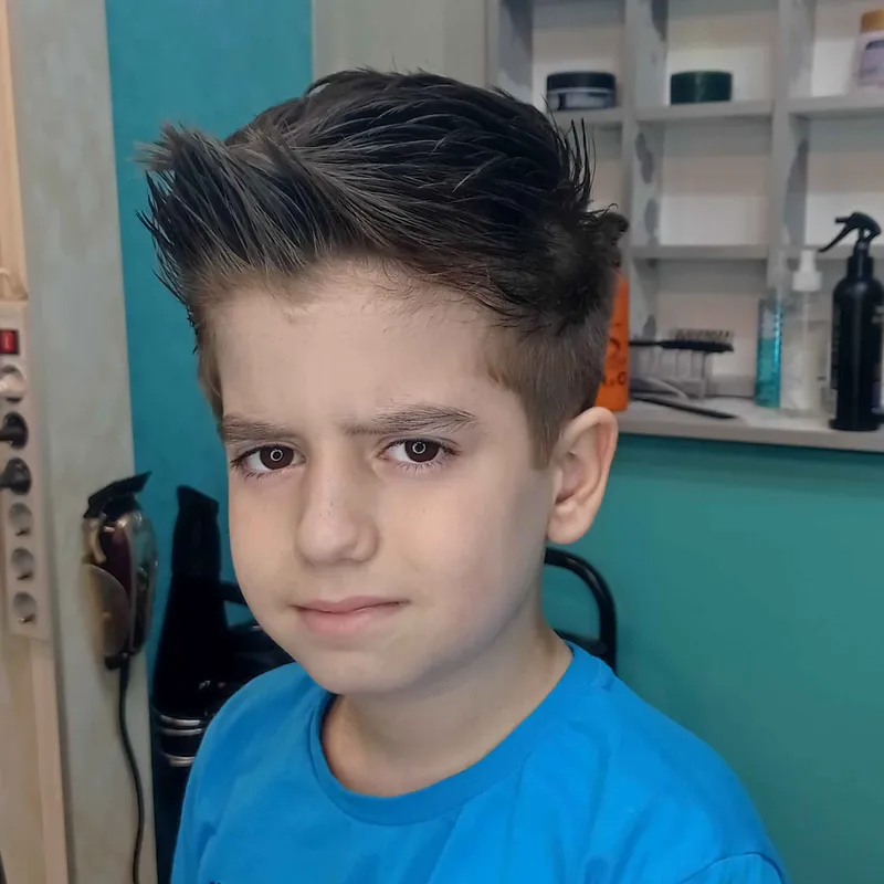 کوتاهی مو مدل اسپایکی