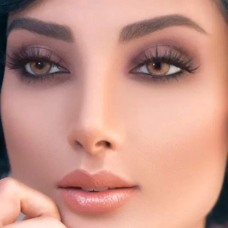 میکاپ قهوه ای اسموکی