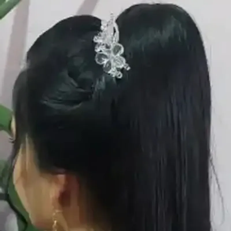 شینیون دم اسبی 