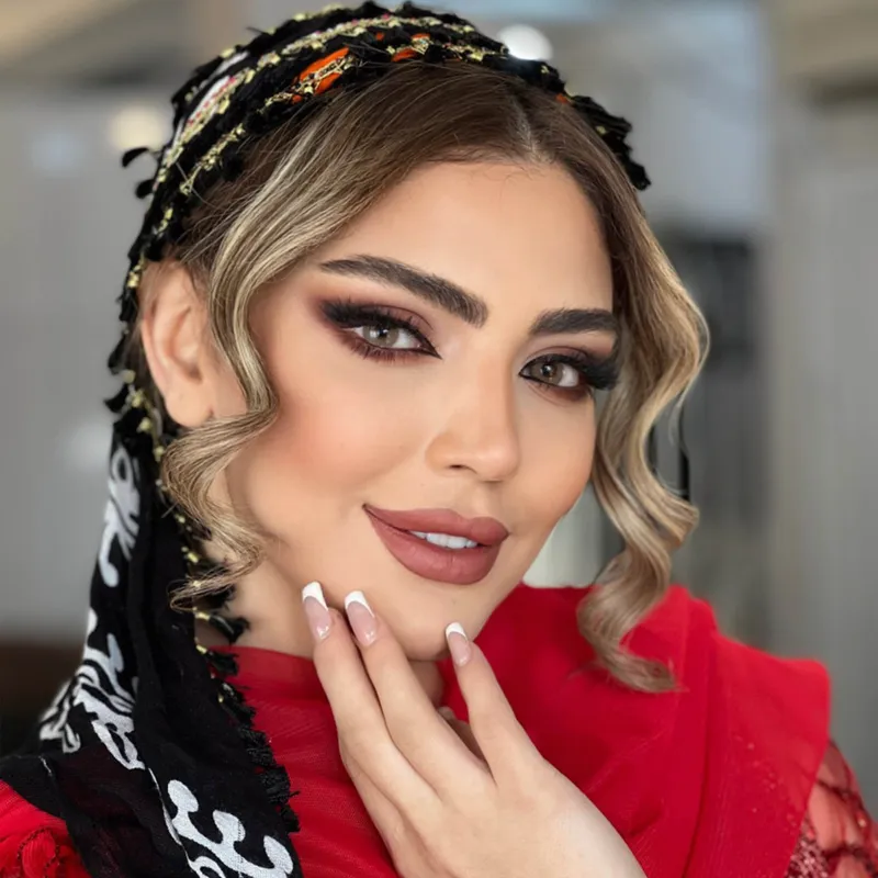 میکاپ حنا بندون نیمه اسموکی