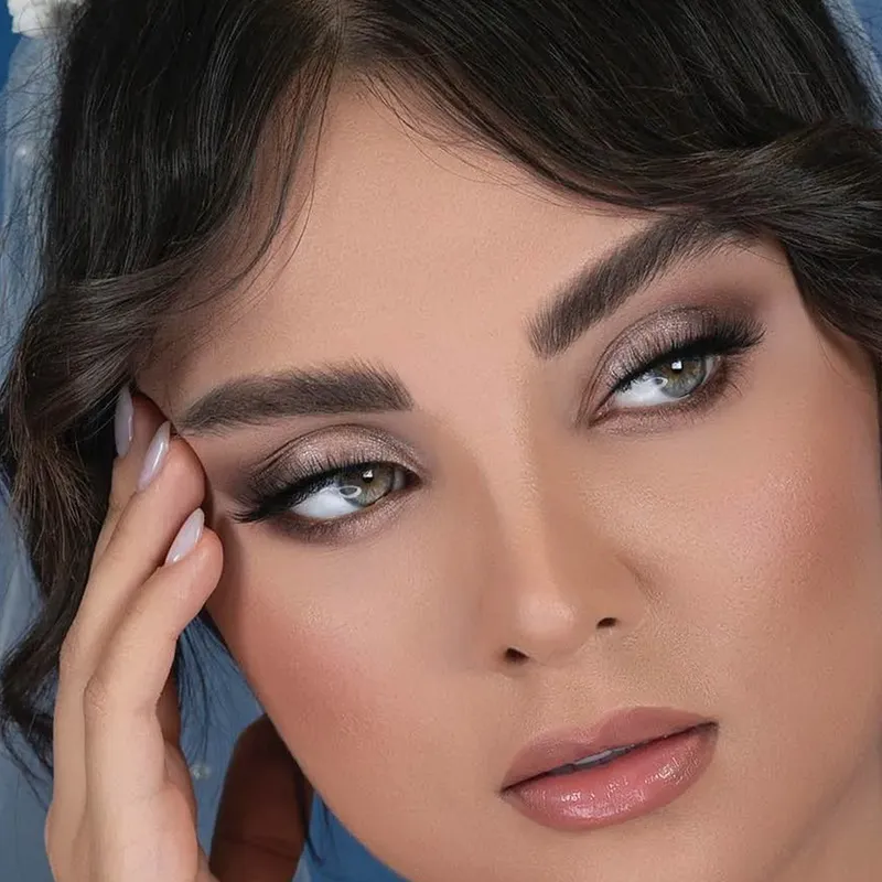 میکاپ لایت اروپایی دخترونه 