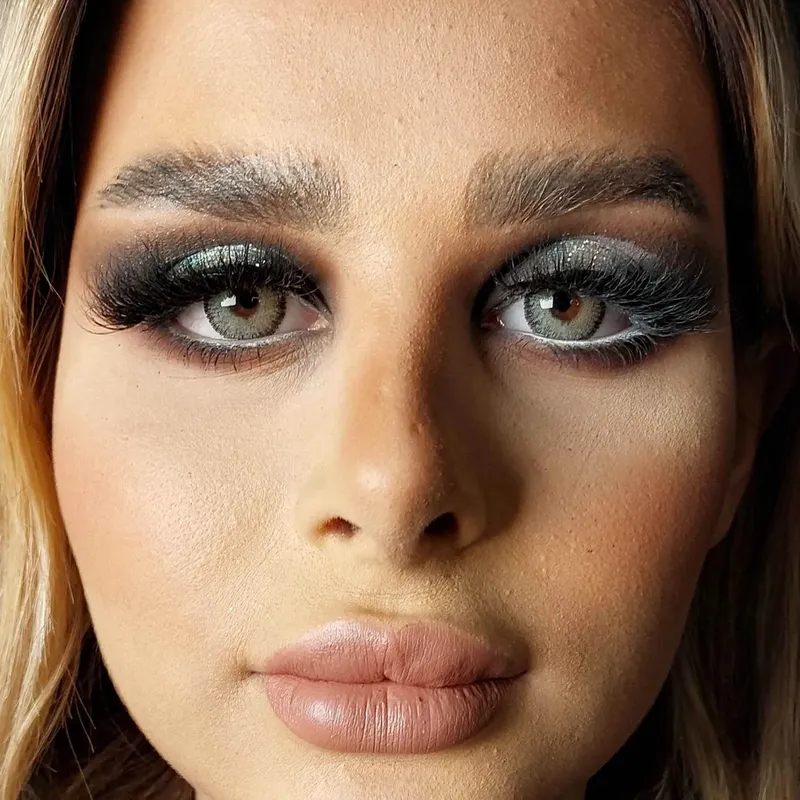 میکاپ بادیگاردی تیره