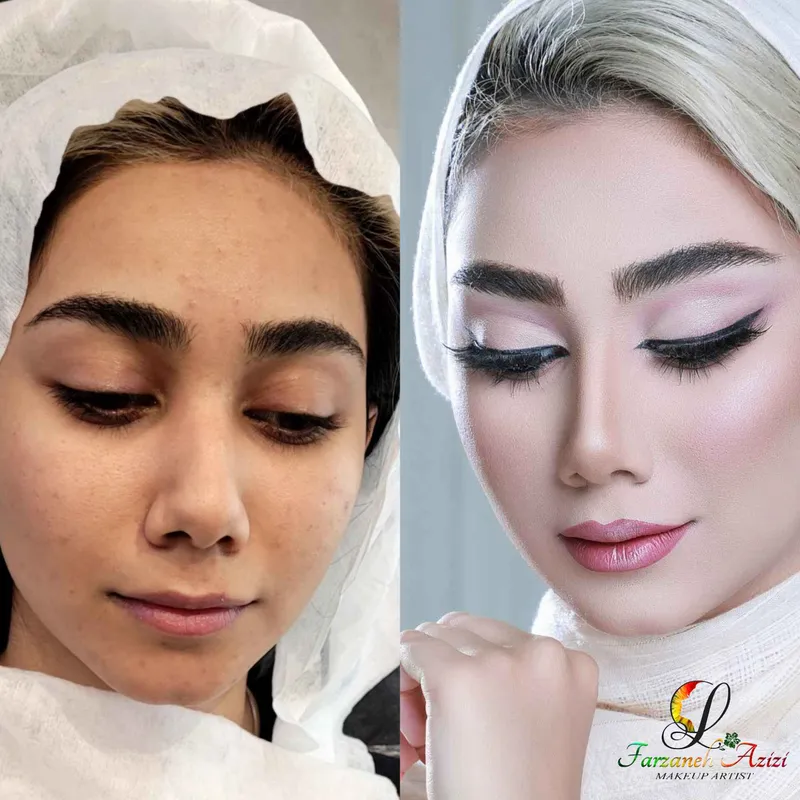 سبک میکاپ خطی 