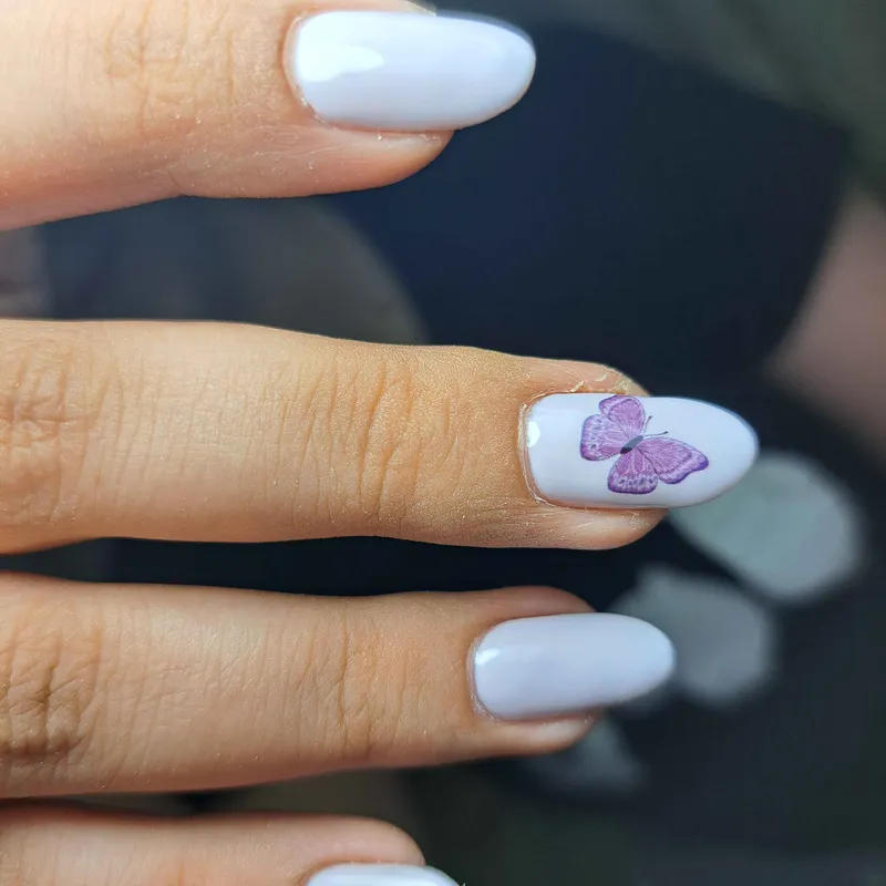 ژلیش و لنز بدون مانیکور