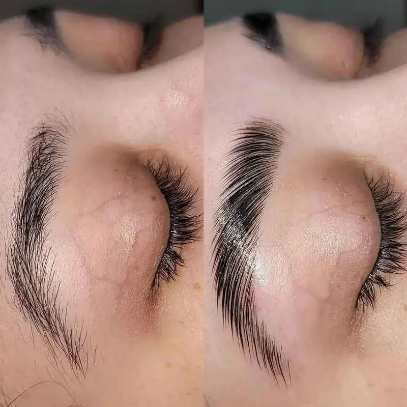 لیفت و لمینیت ابرو 