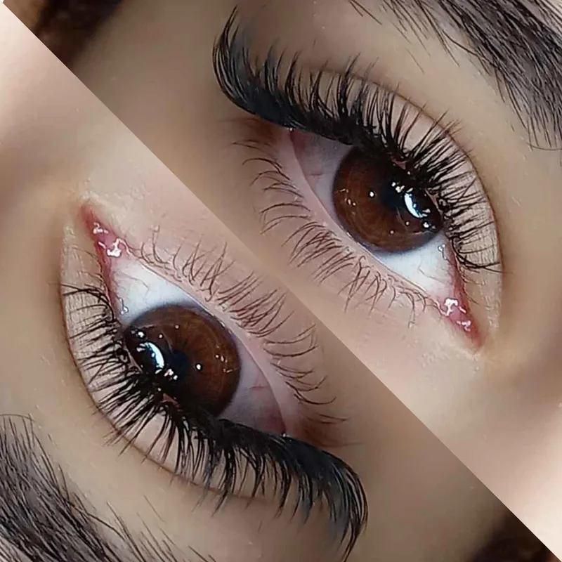 اکستنشن مژه اسپایکی