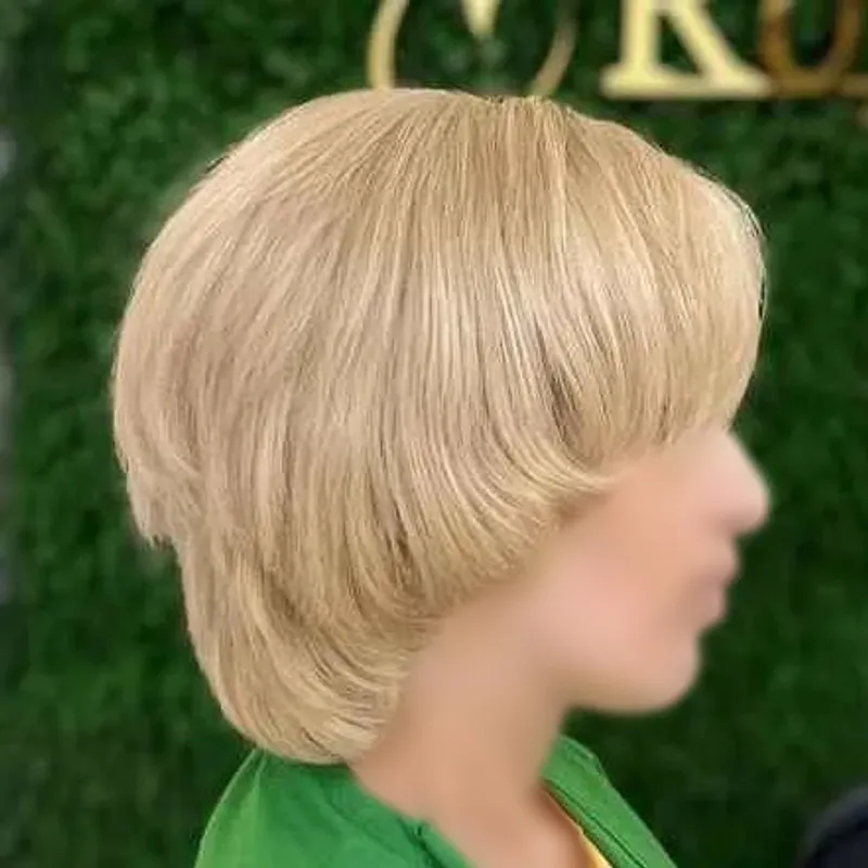 رنگ مو جذاب بژ طلایی