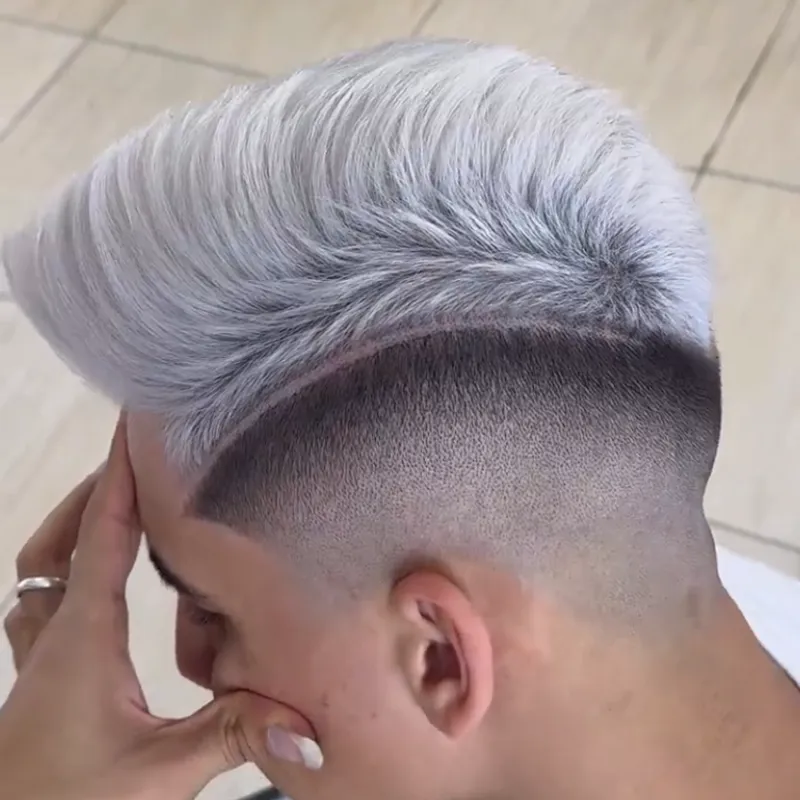 رنگ مو لایت سیلور