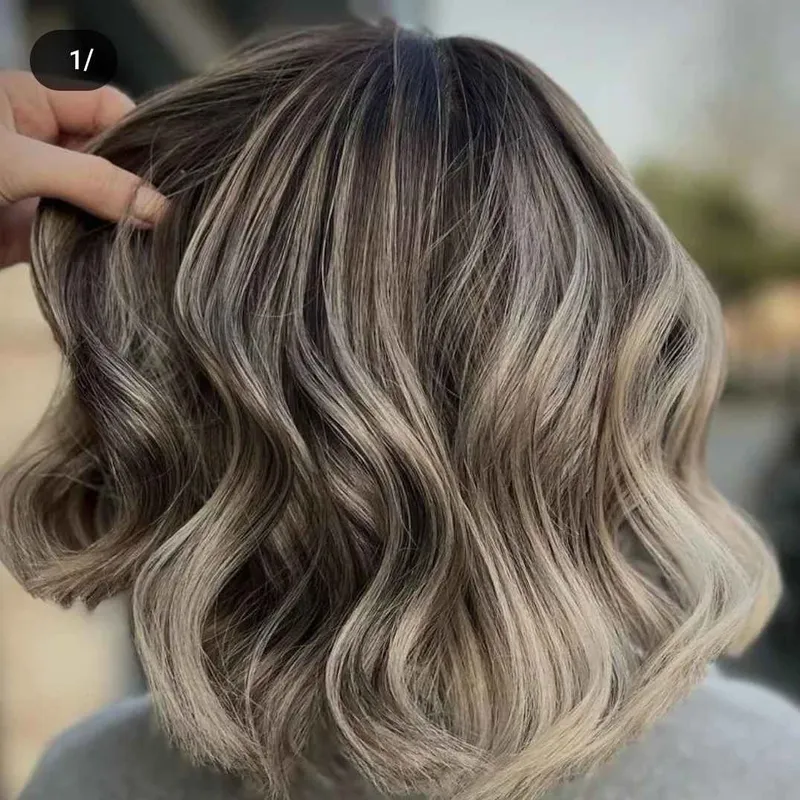 رنگ ولایت و بالیاژ امبره و کراتین و احیا مو