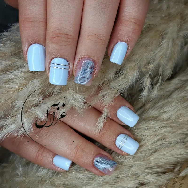 ماربل ورق نقره