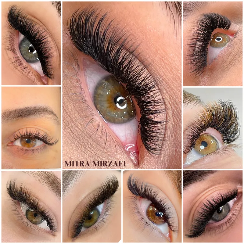 نمونه کار اکستنشن حرفه ای