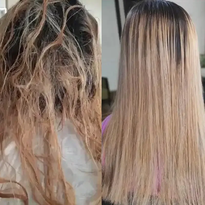 رنگ و کراتین 