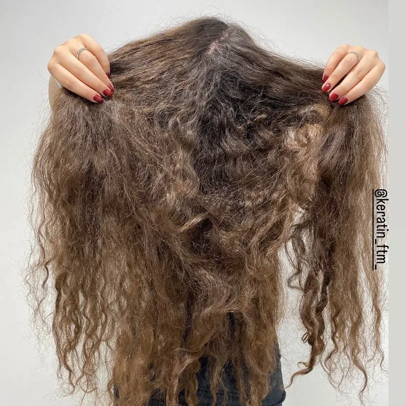 کراتین موی طبیعی 