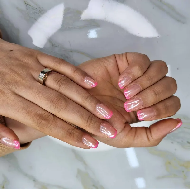 فرنچ رنگی کروم