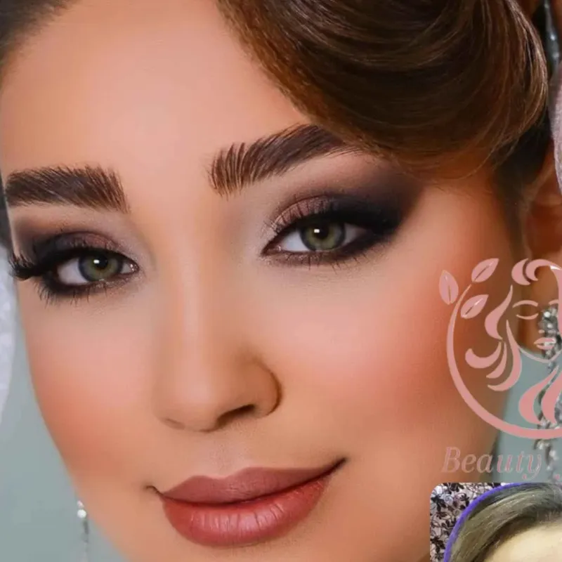 میکاپ عربی اسموکی عروس 