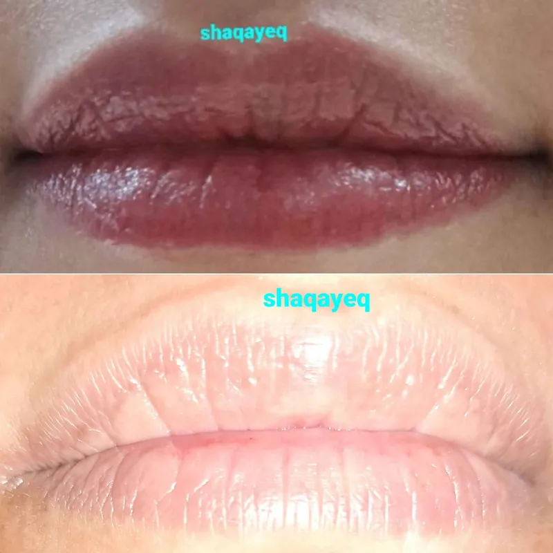 دکوپاژ لب و شید لب نامحسوس
