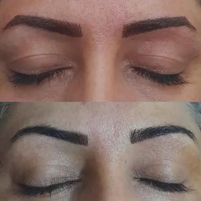 قرینه سازی ابرو 