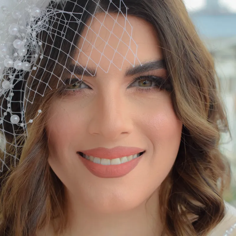 بیفور افتر میکاپ اروپایی عروس