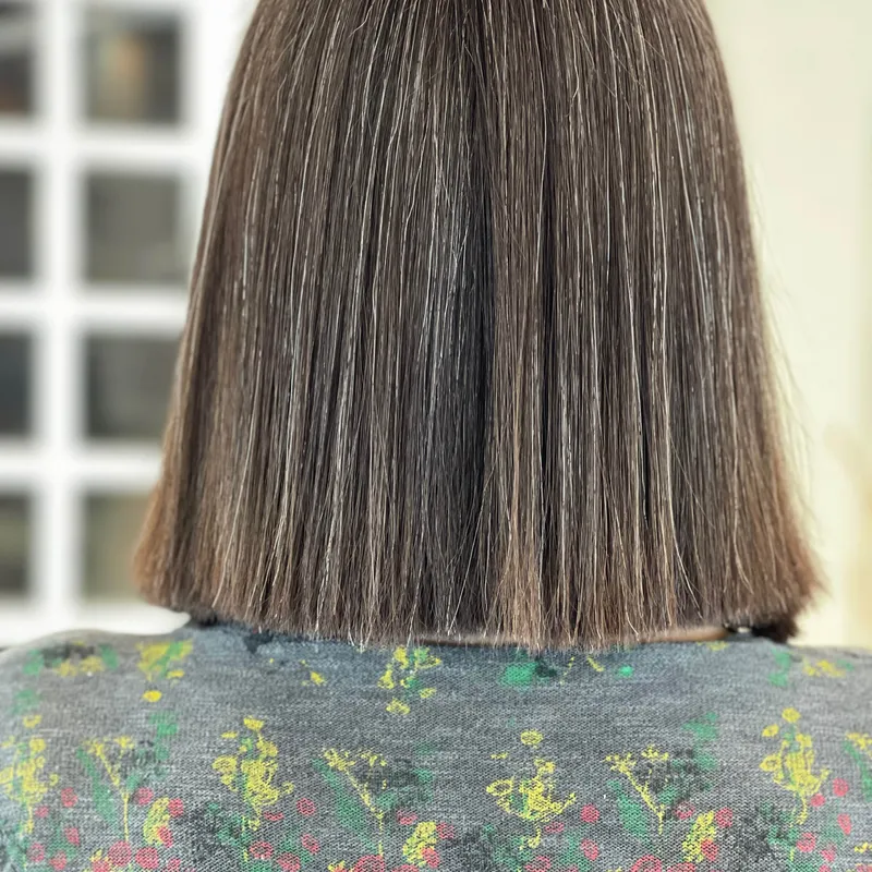 کراتین موهای سفید