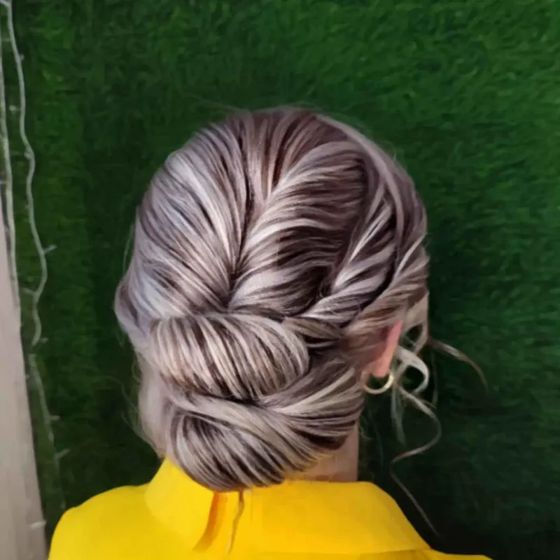 شنیون اروپایی 