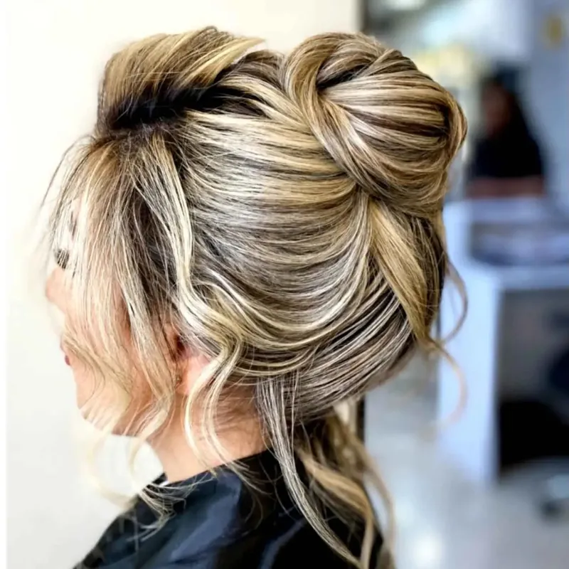 مدل موی بالا