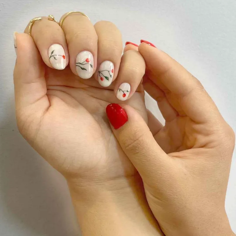 گلای ظریف آبرنگی