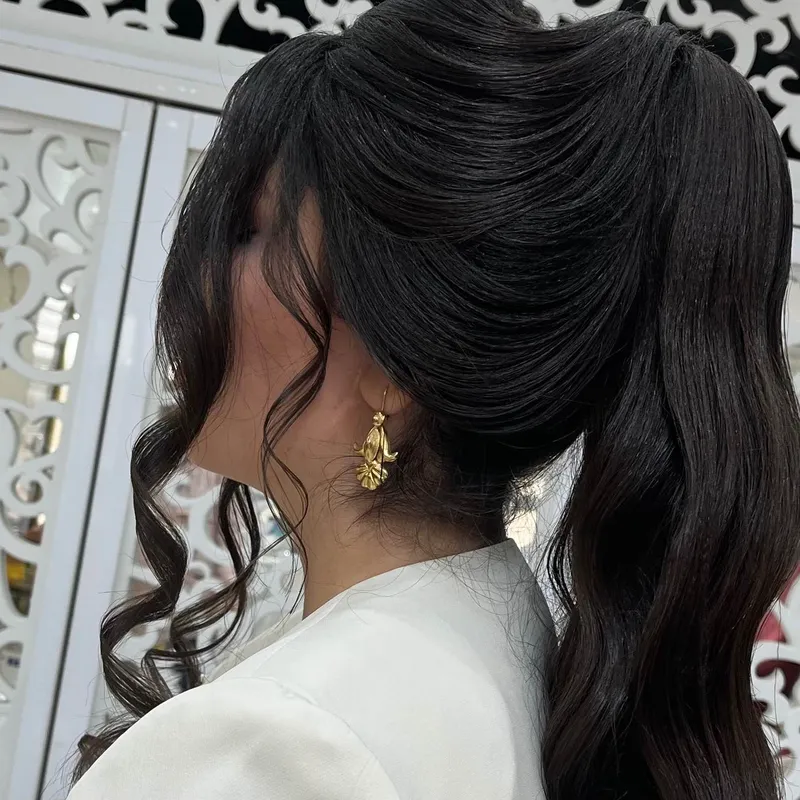 شنیون بازوبسته دخترونه شنیون باز