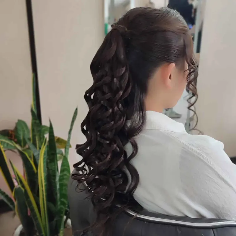 دم اسبی مدله باز وبسته