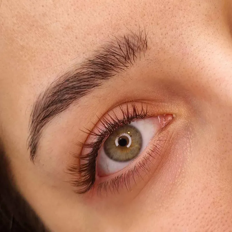 اکستنشن اسپایکی قهوه ای