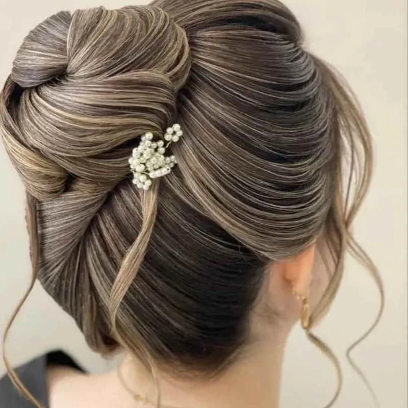 شینیون کلاسیک وزیبا