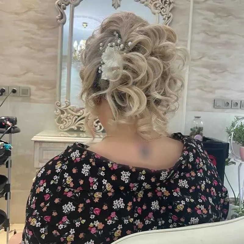 آموزش شینیون عروس در تهران