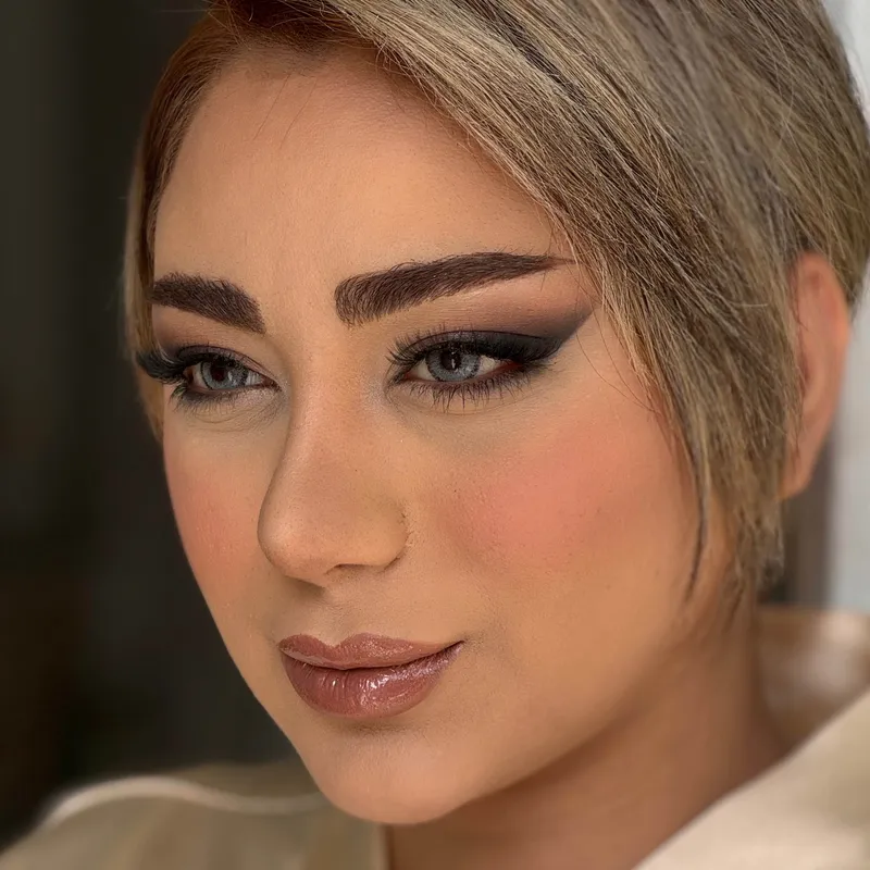 نمونه کار میکاپ اسموکی