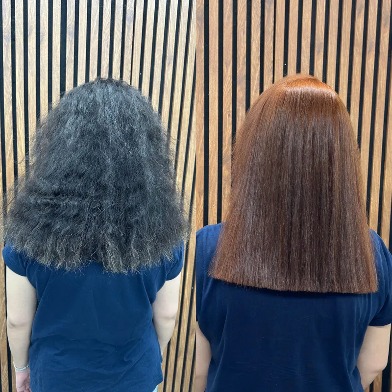 رنگ مو و پروتئینه مو