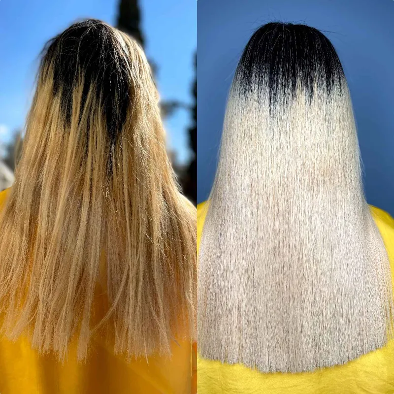 درمان تخصصی موهای دکلره