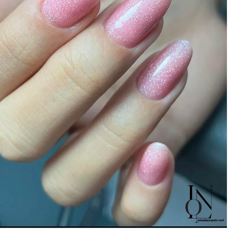 لاک صورتی شاین