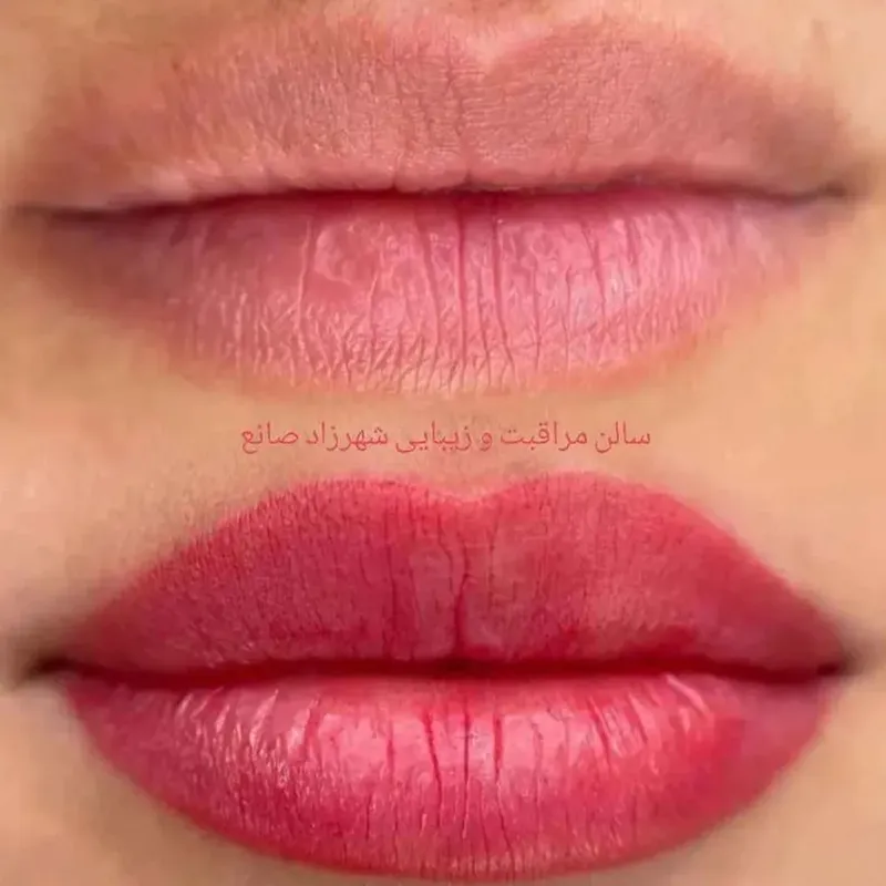 شیدینگ و کانتورینگ لب