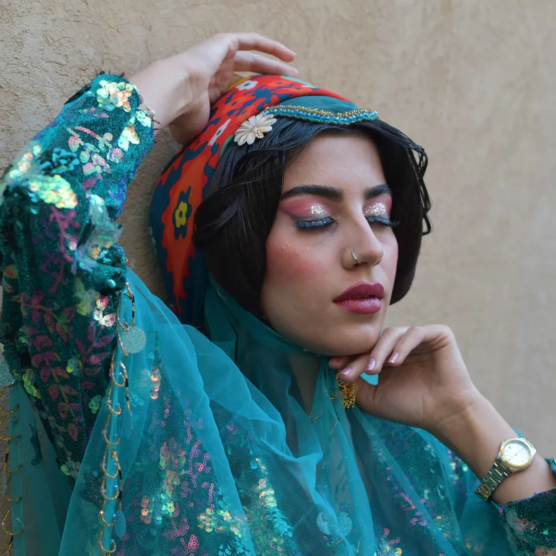 میکاپ زلف محلی 