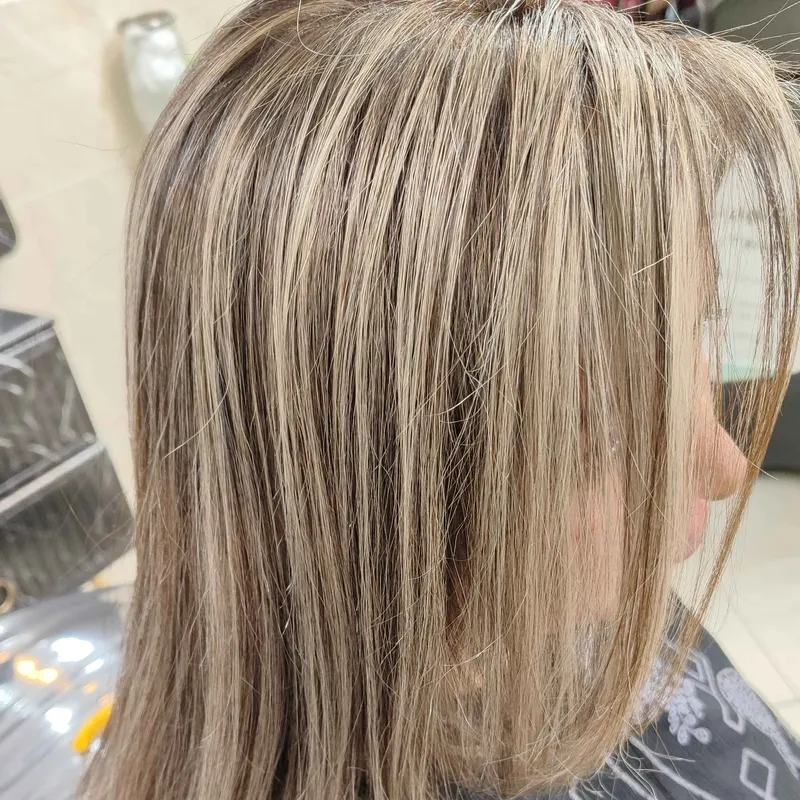 رنگ و هایلایت و صافی