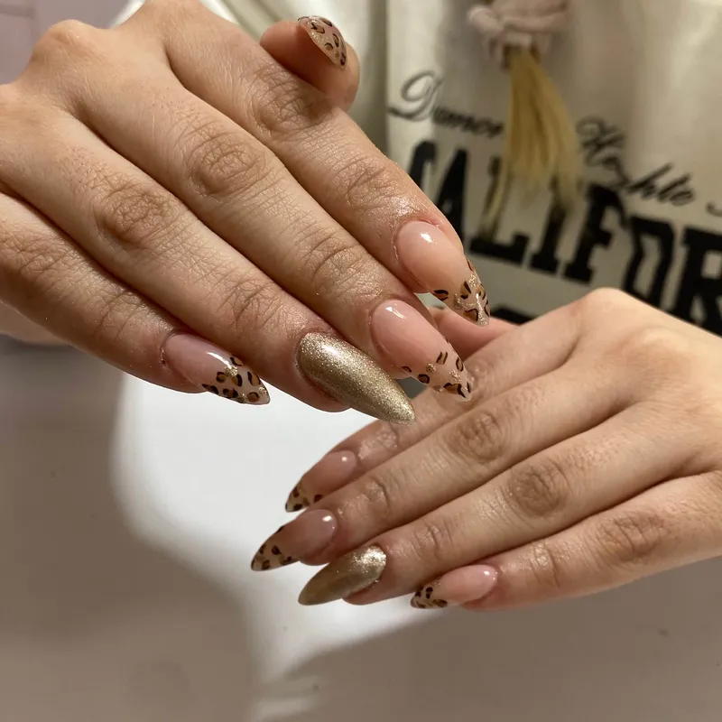 ناخن پلنگی متالیک