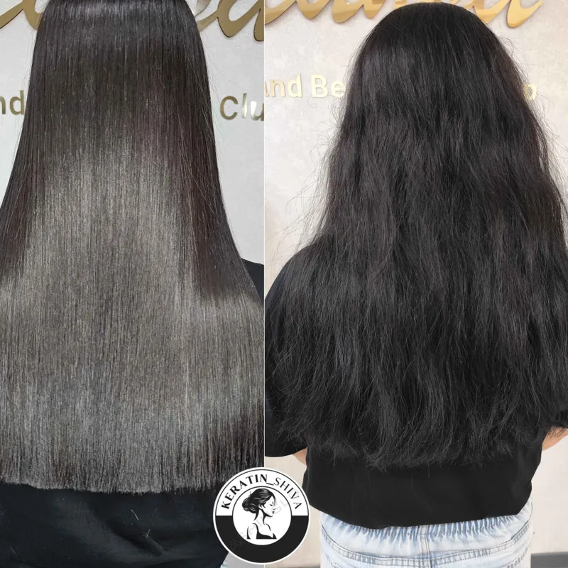 ابریشم سازی و کراتین مو