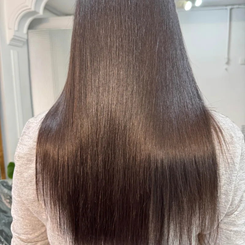 نمونه کار کراتین بوتاکس پروتئین مو