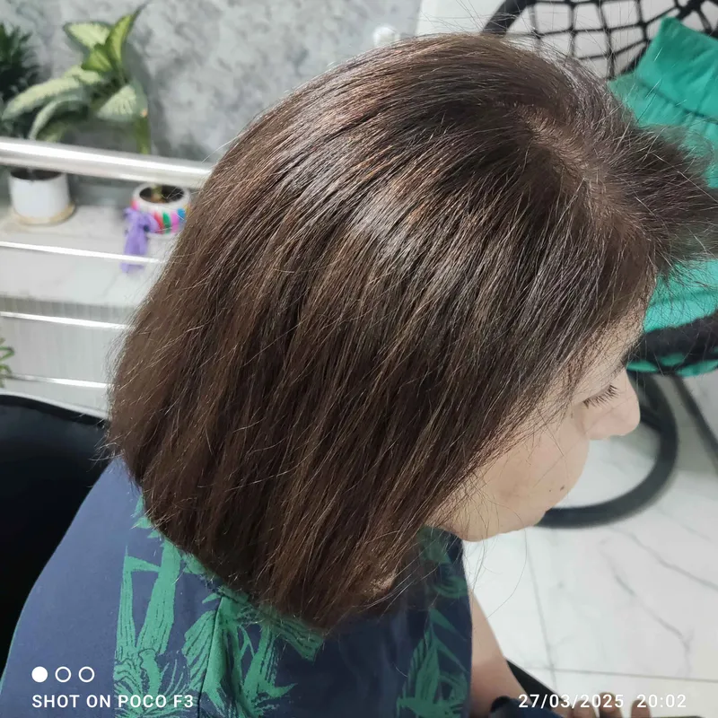 کوتاهی و رنگ مو 