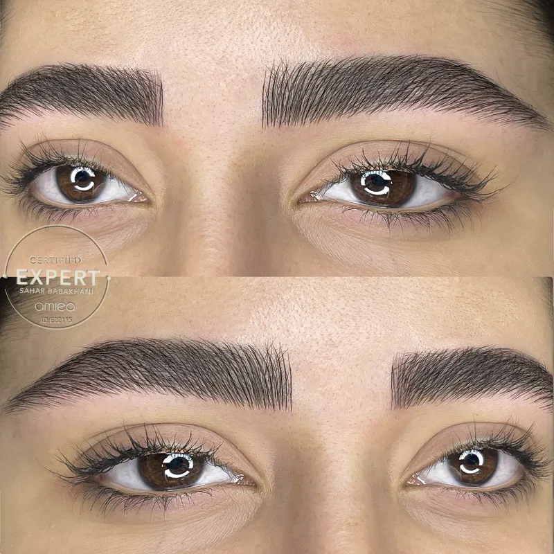 ميكروبليدينگ ابرو