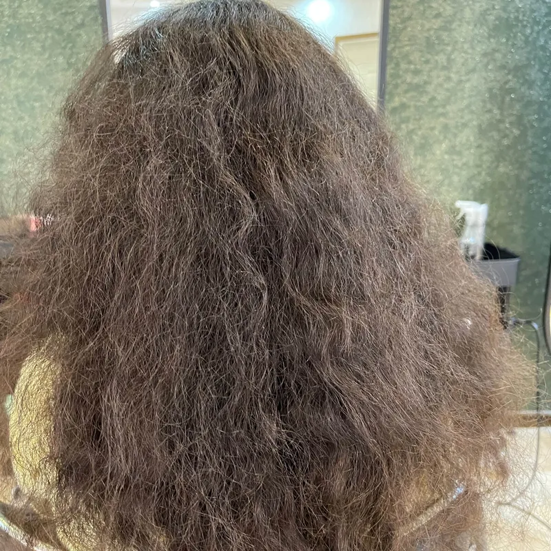 کراتین موی فرفری