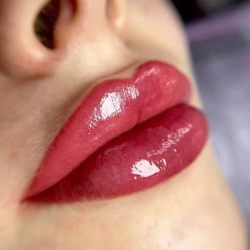 کانتورینگ لب