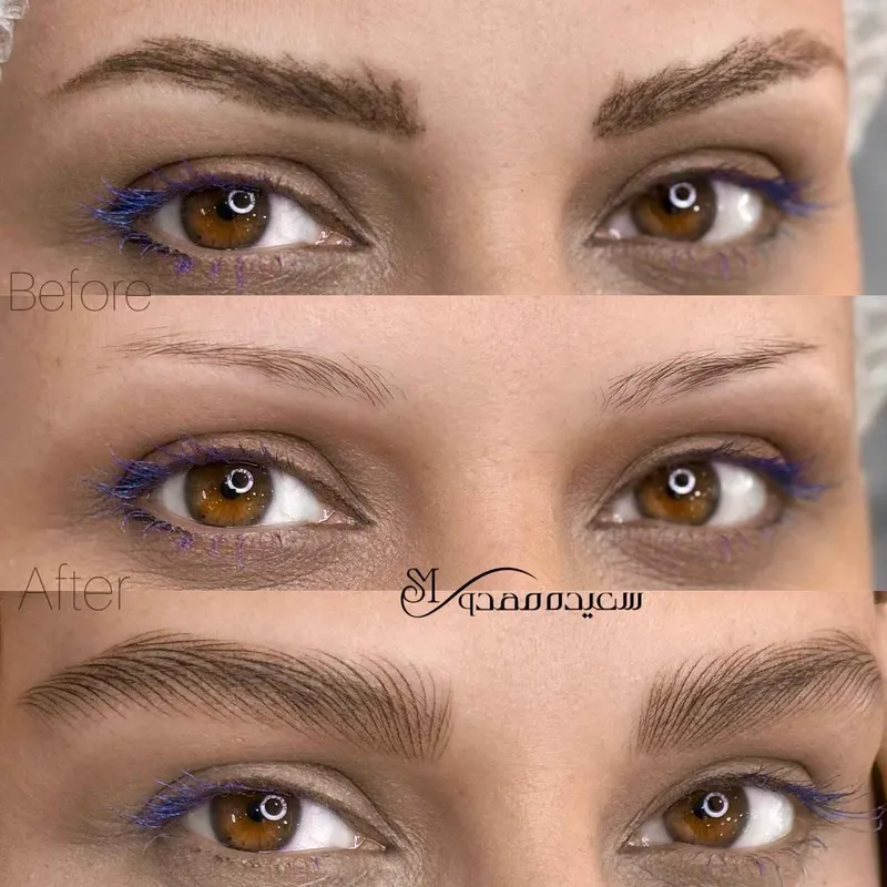 هیر استروک ابرو 