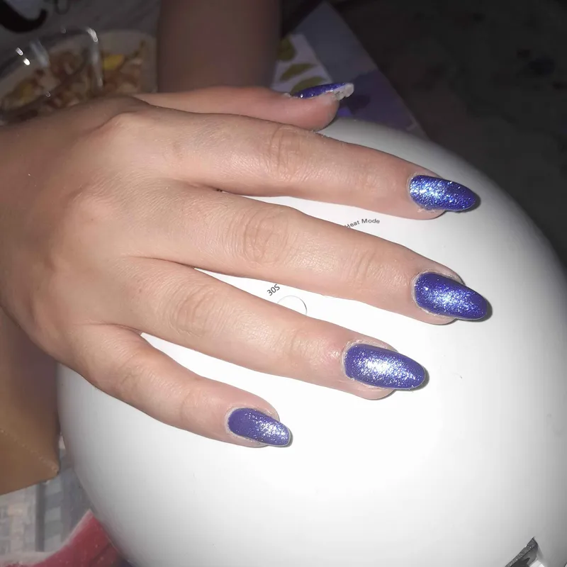 ترمیم با لاک ژل آیس آبی