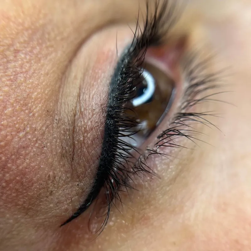 اجرای خط چشم مشکی مخملی