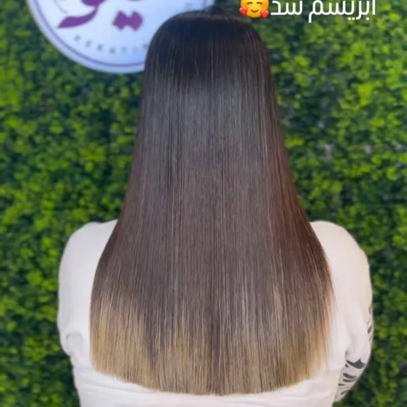 ابریشم سازی مو با مواد برزیلی